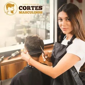 Curso online de Cortes Masculinos na HOTMART - Curso recomendado de corte masculino - Cara de Macho