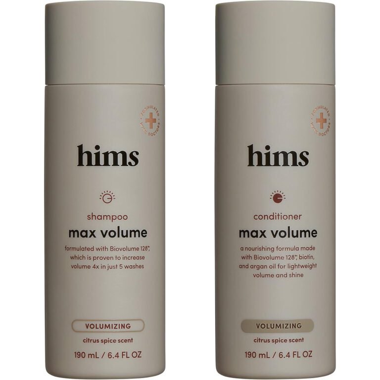 Hims Max Volume Shampoo e Condicionador 1 cara de macho