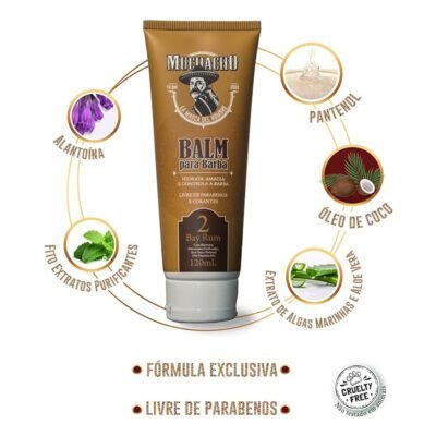 Produtos Balm Hidratante para Barba Marca Muchacho