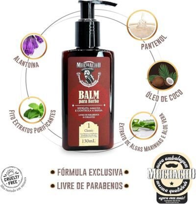 Balm Kit Shampoo para Barba + Balm para Barba