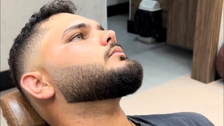 Como fazer a barba masculina degradê