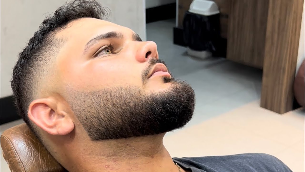Como fazer a barba masculina degradê