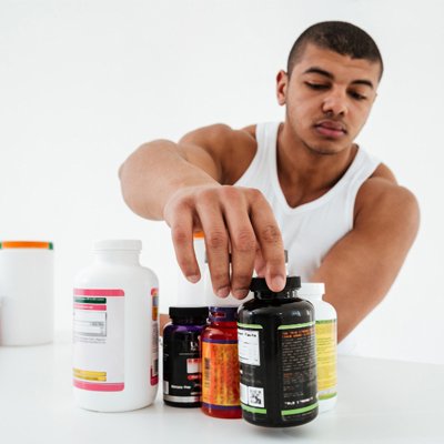 Suplementos para Barba e Cabelo - cara de macho