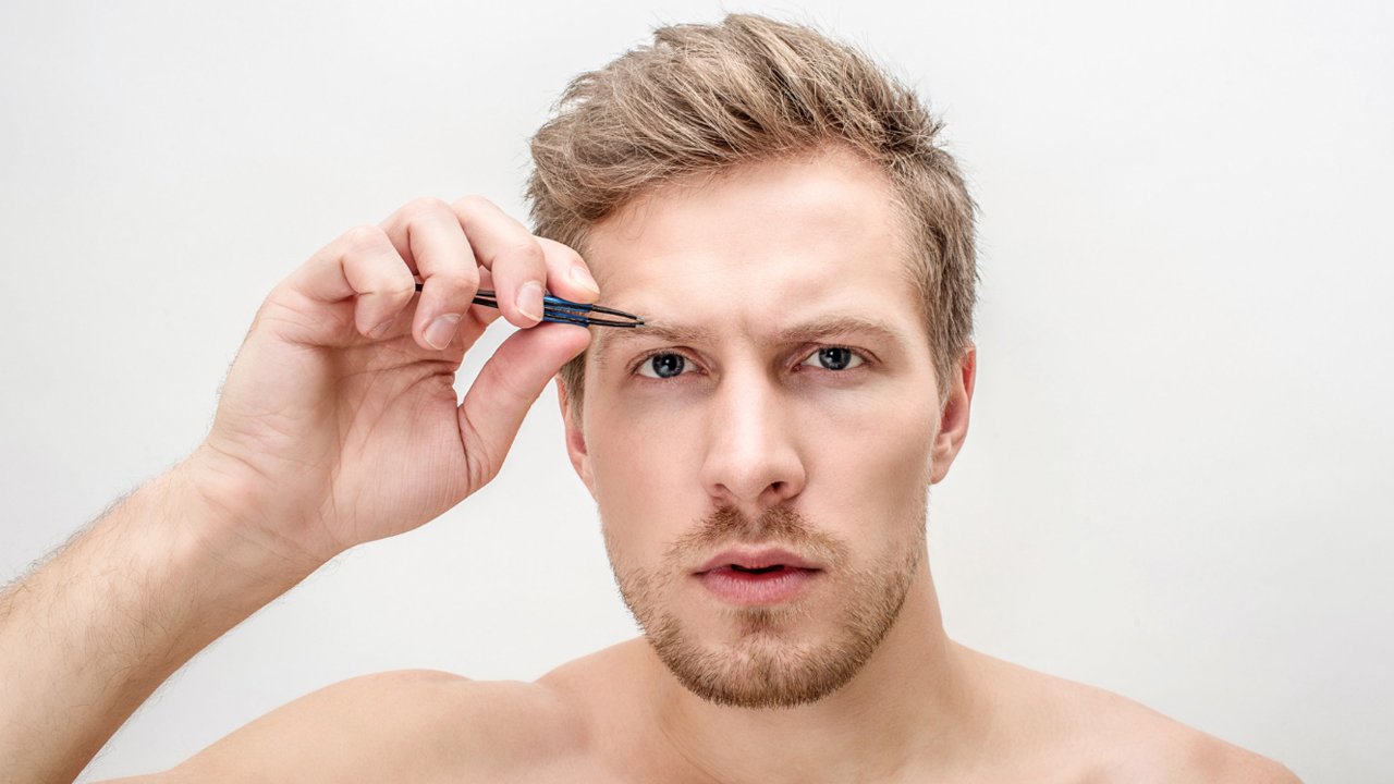 Sobrancelha de um homem tipos e cuidados