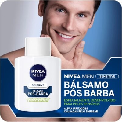balsamo Nivea Men Bálsamo Pós-Barba Sensitive