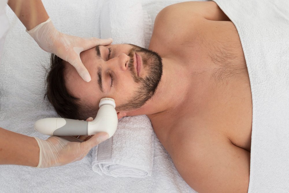 limpeza de pele masculina