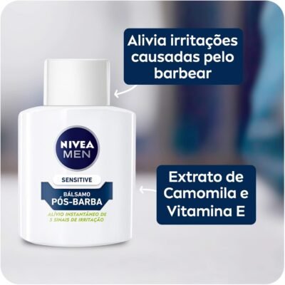 melhor Nivea Men Bálsamo Pós-Barba Sensitive