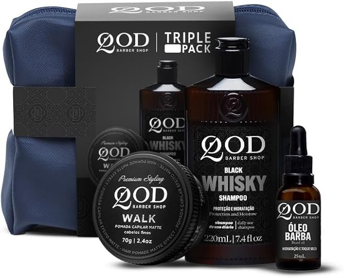 Kit QOD Barber Shop Triple Pack