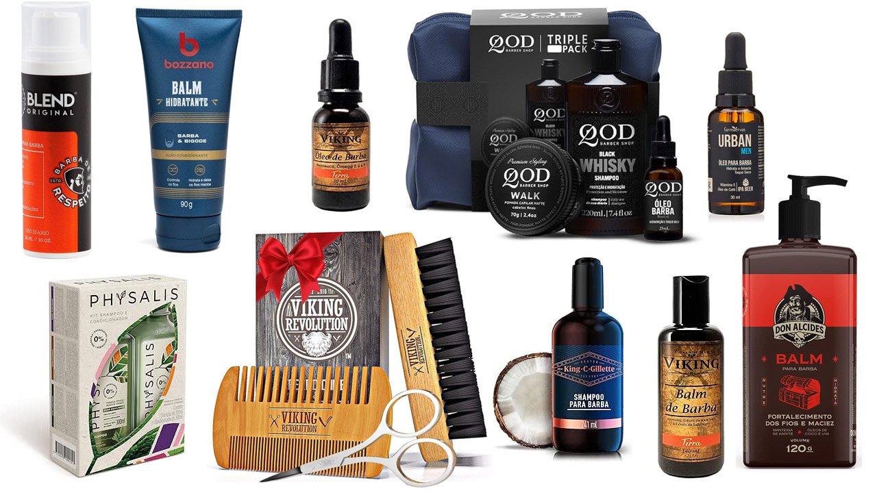 Os 10 Melhores Produtos para Barba Masculina