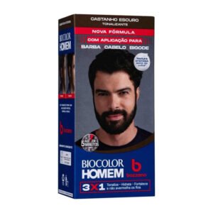 Biocolor Homem Tonalizante De Cabelo Masculino Bozzano Castanho