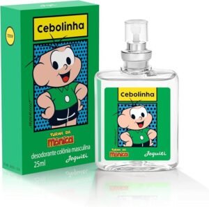 Colônia desodorante masculino teen Cebolinha Turma da Mônica 25ml em spray Jequiti