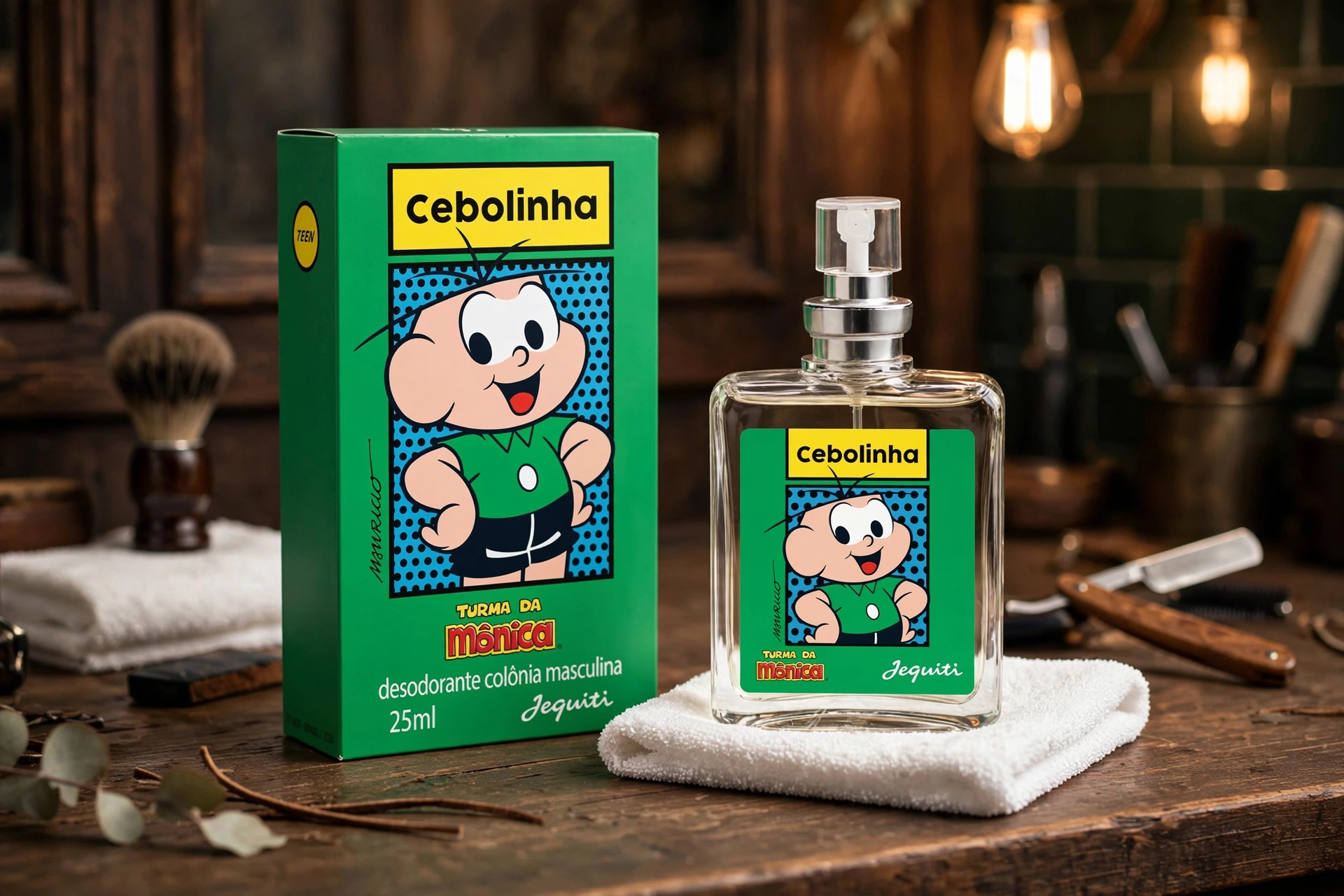 É Bom Mesmo a Colônia Jequiti Cebolinha